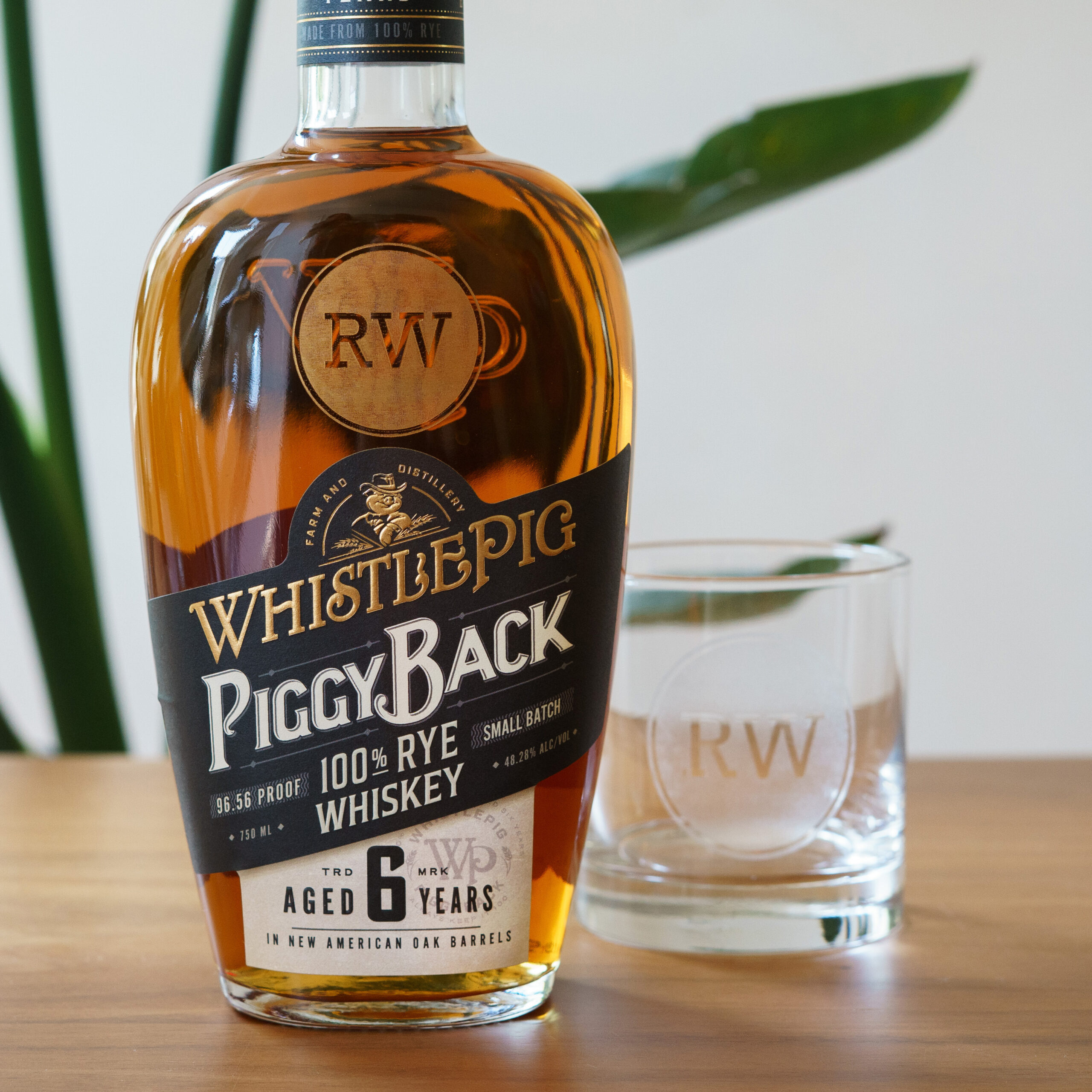 Matching Monogrammed Whiskey and Rocks Glass Engraving